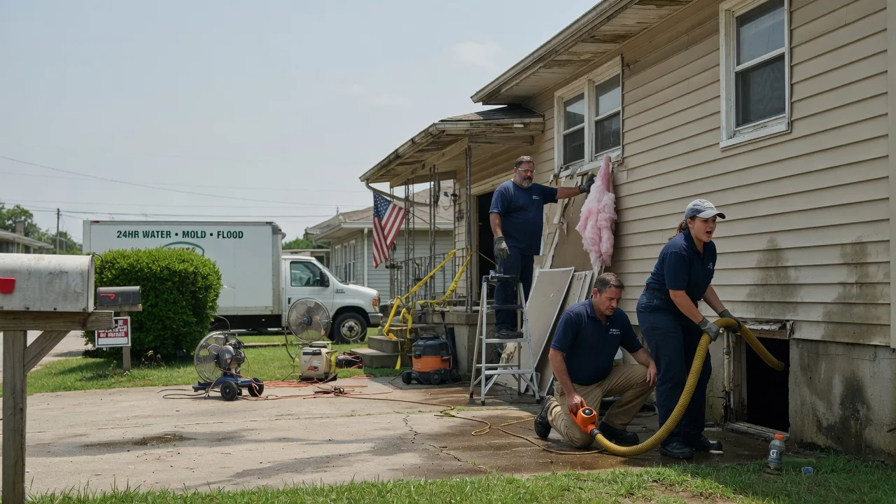 Water Damage Repair in Cut Off, LA near me